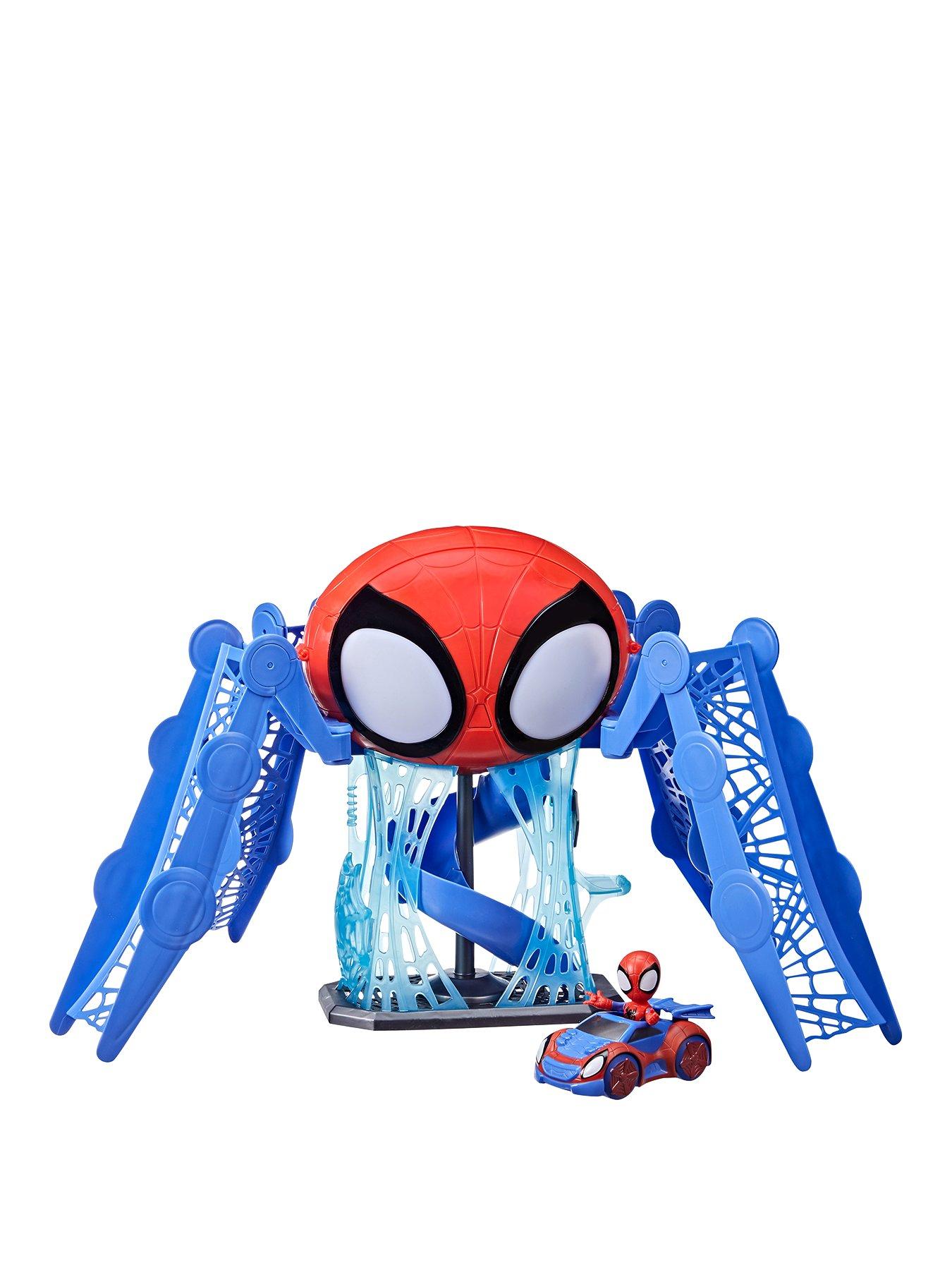 Spiderman Marvel Spidey and His Amazing Friends Web-Quarters Playset ...