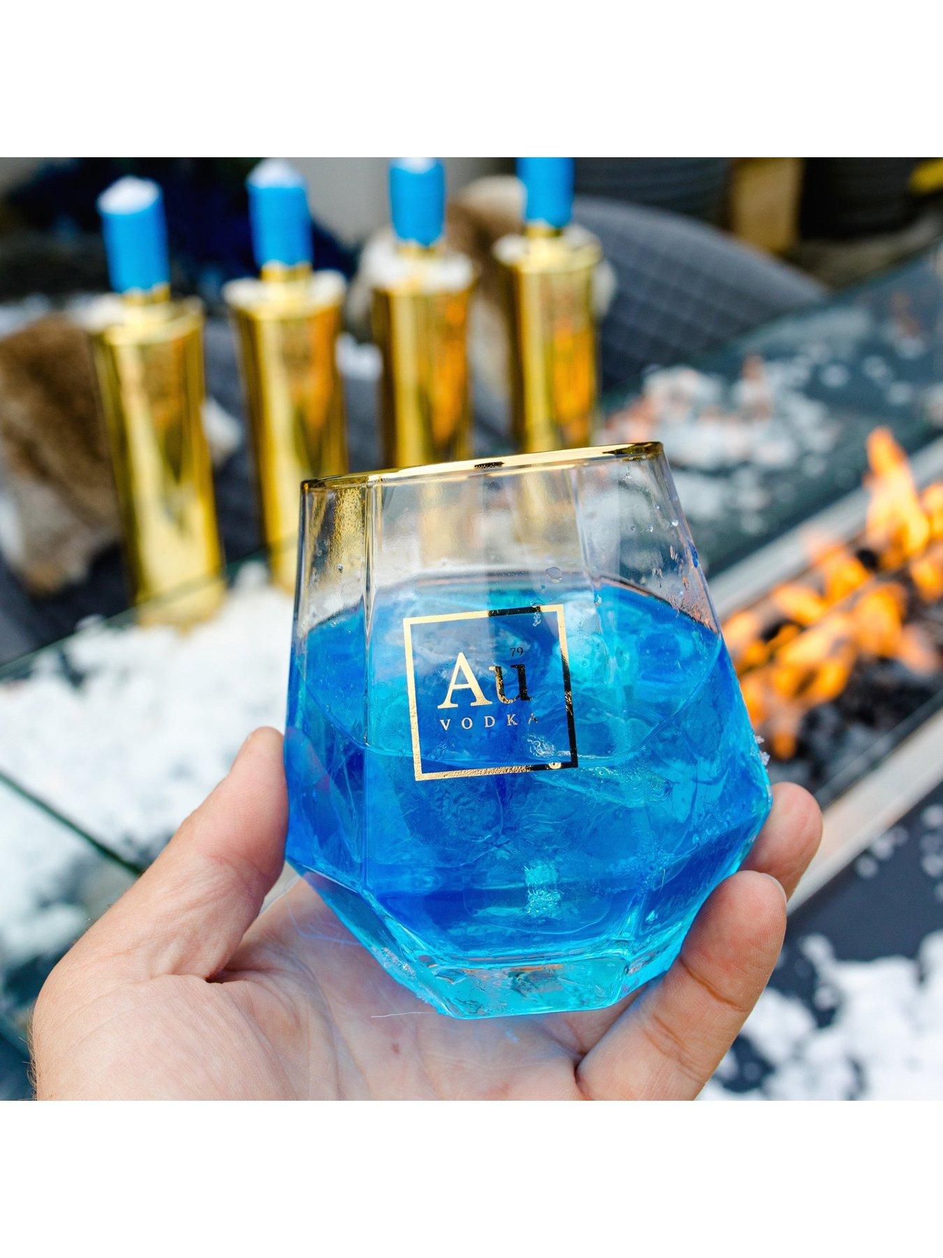 Image 4 of 5 of Au Vodka Blue Raspberry 70cl