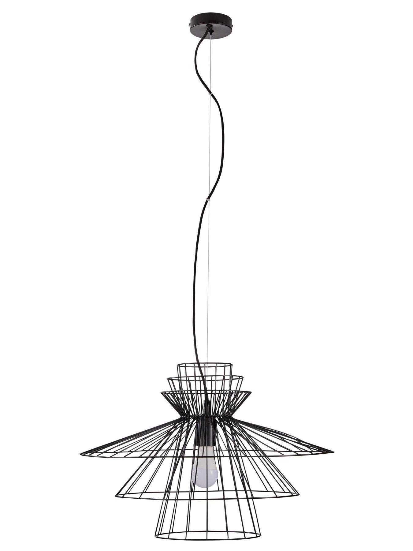  image of the-very-collection-orien-large-wire-lightnbsppendant