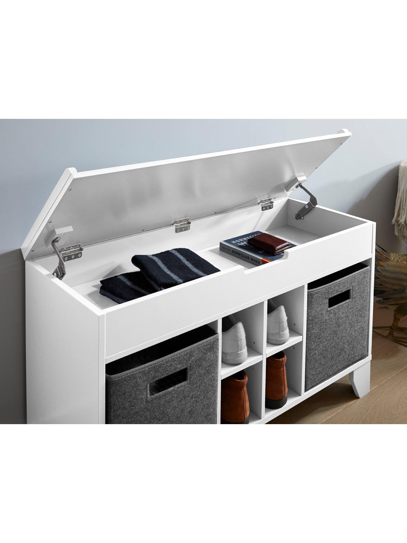  image of lloyd-pascal-oxford-hallway-storage-bench