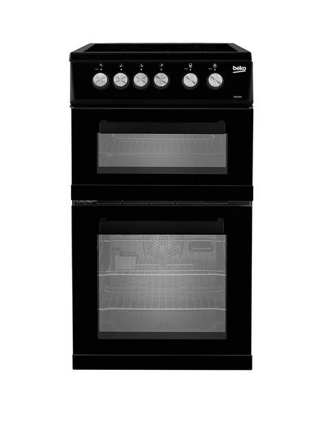 beko-kdvc563ak-double-oven-electric-cooker-black