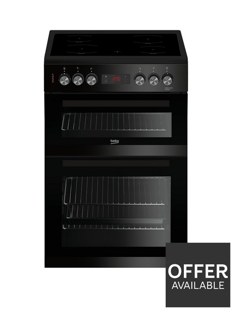 beko-kdc653k-60cm-double-oven-electric-cooker-black