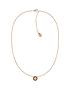  image of tommy-hilfiger-gold-tone-multi-crystal-necklace