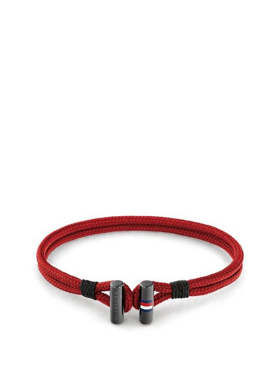 front image of tommy-hilfiger-tommy-hilifiger-braided-bracelet