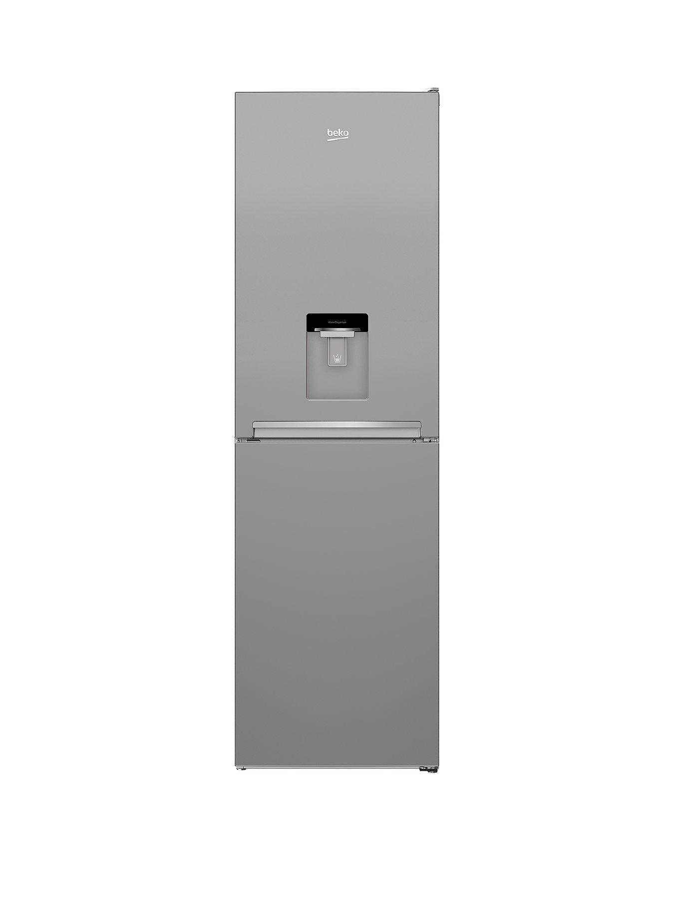 Beko CFG3582DS 55cm Wide FrostFree Fridge Freezer Silver