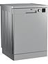  image of beko-dvn04320s-13-place-full-size-freestanding-dishwasher-silver