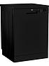  image of beko-dvn04320b-13-place-full-size-freestanding-dishwasher-black