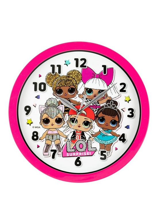 front image of lol-surprise-lol-surprise-wall-clock