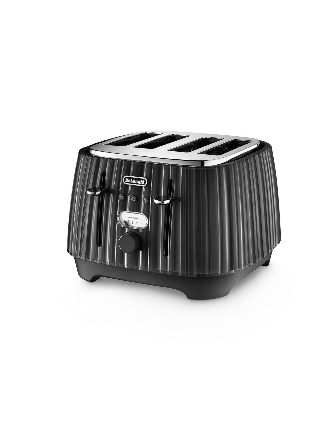 DeLonghi Ballerina 4 Slice Toaster Black