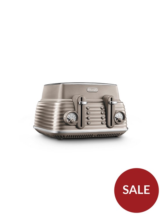 stillFront image of delonghi-scolpito-4nbspslice-toaster-beige