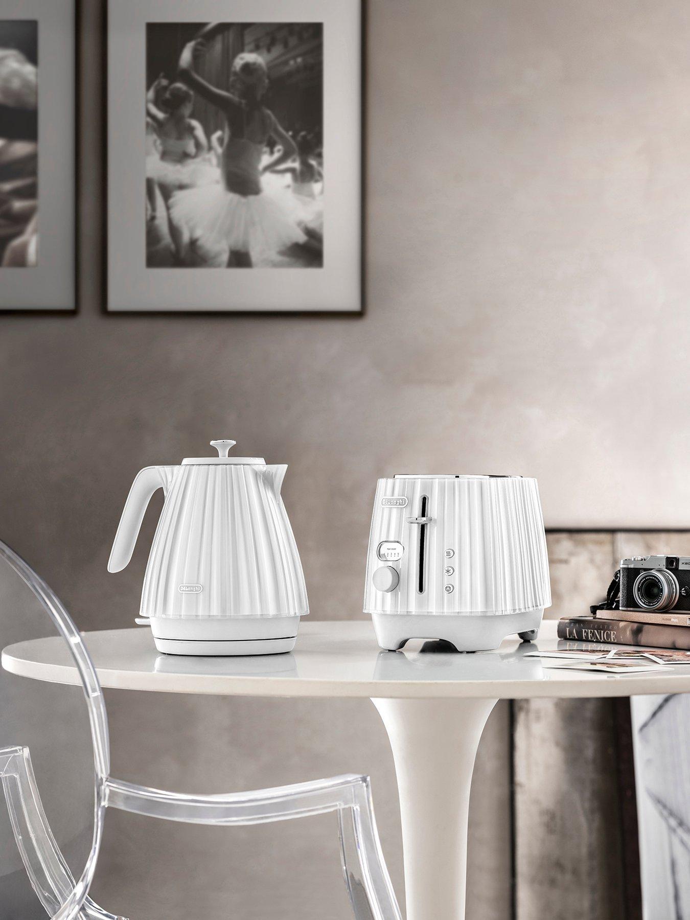 Image 5 of 5 of DeLonghi Ballerina Kettle - White