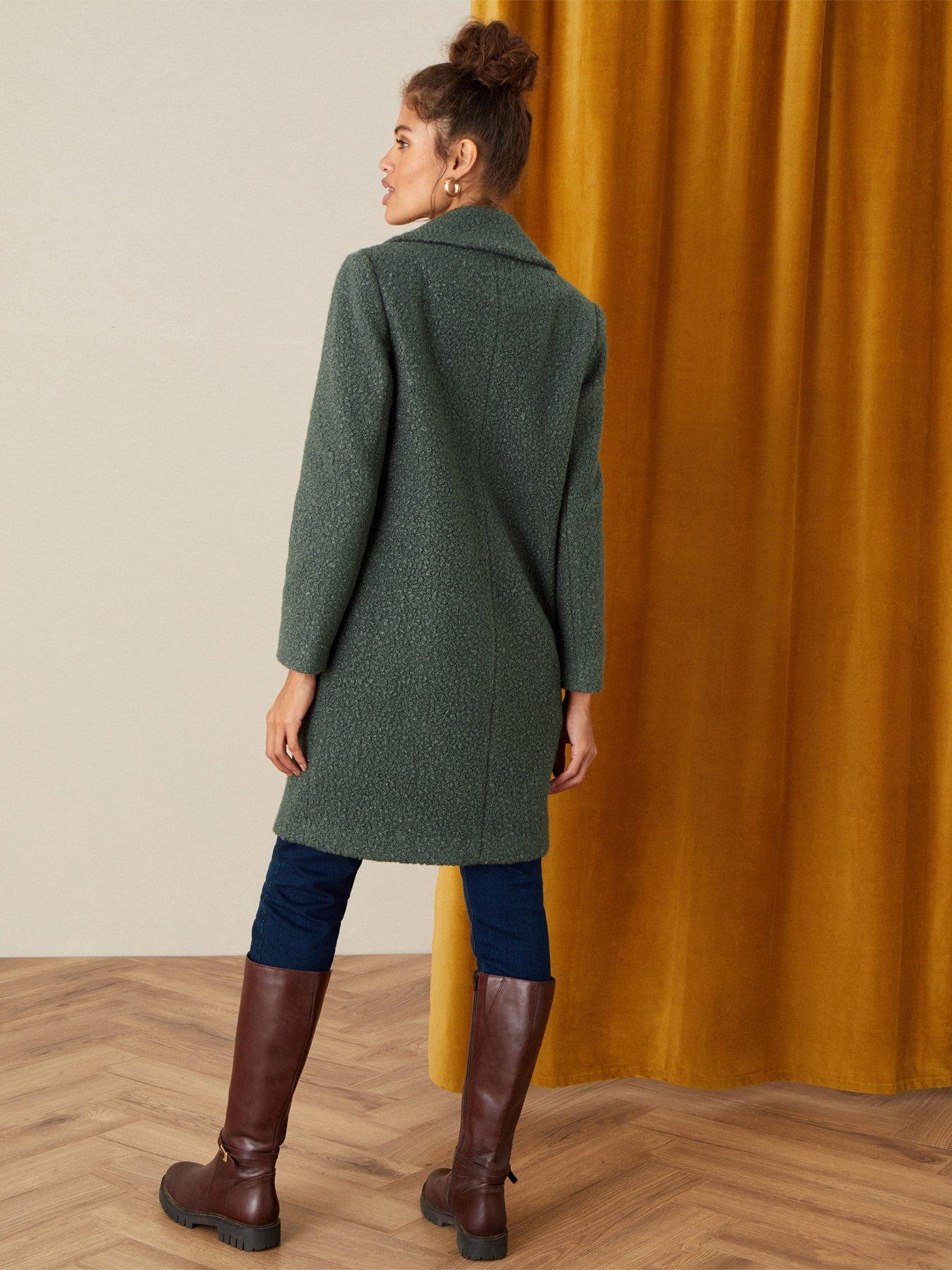 monsoon orange coat