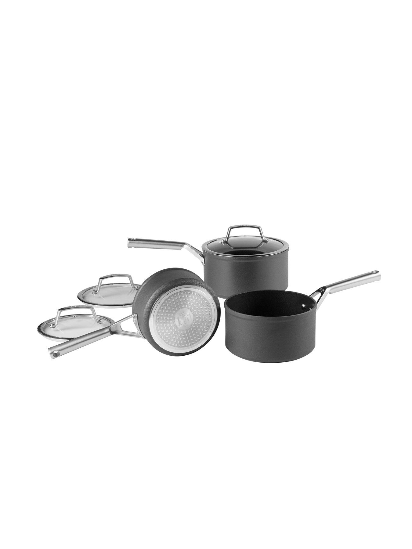 Image 2 of 7 of NINJA Foodi ZEROSTICK 3 Piece Pan Set - 16cm, 18cm and 20cm Saucepans,&nbsp;non stick -&nbsp;C33000UK