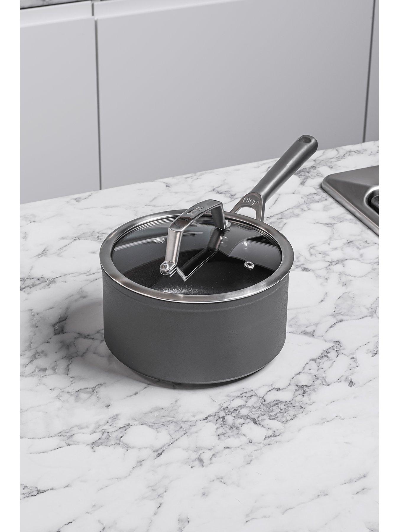Image 5 of 7 of NINJA Foodi ZEROSTICK 3 Piece Pan Set - 16cm, 18cm and 20cm Saucepans,&nbsp;non stick -&nbsp;C33000UK