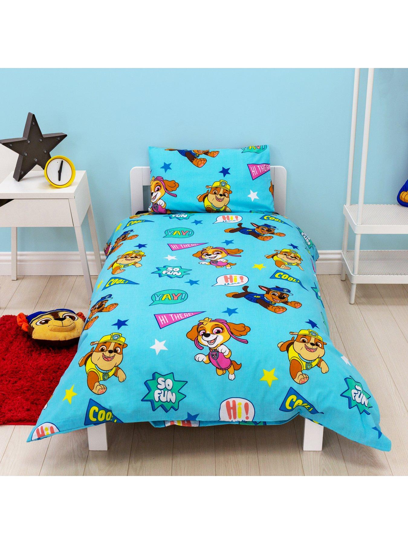 paw patrol coverless duvet