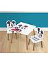  image of mickey-mouse-classic-table-and-2-chair-set