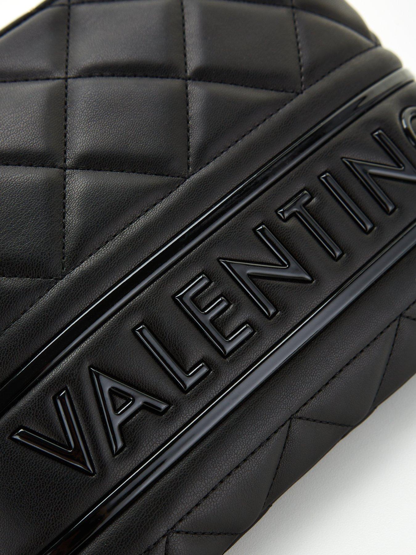 Valentino Bag Ada Black Quilted Satchel Bag