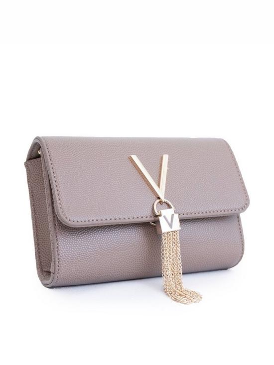 back image of valentino-bags-divina-small-crossbody-bag-taupe