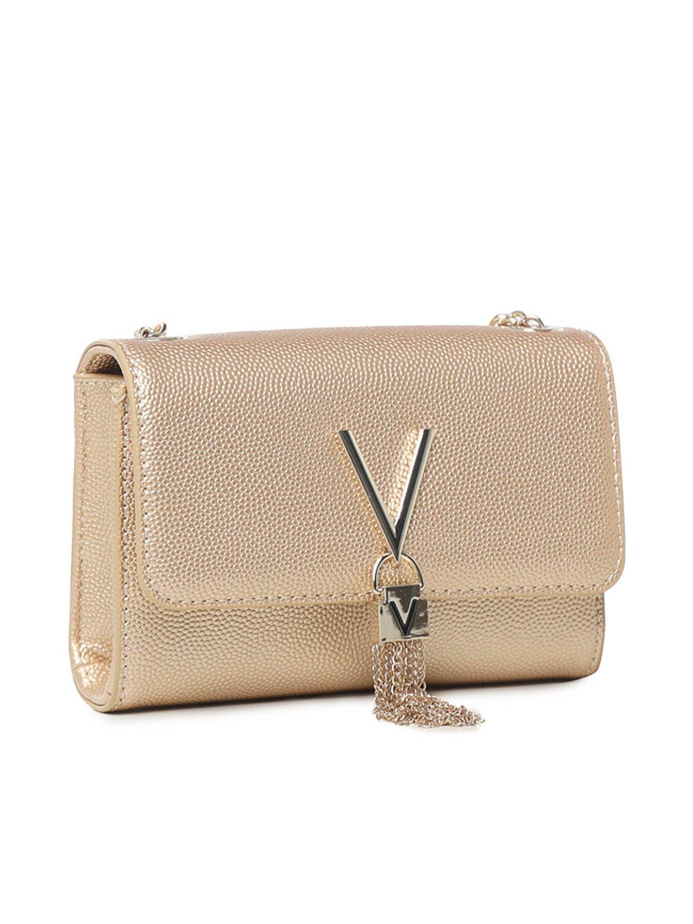 Valentino Bags Divina Small Crossbody Bag - Black/Gold