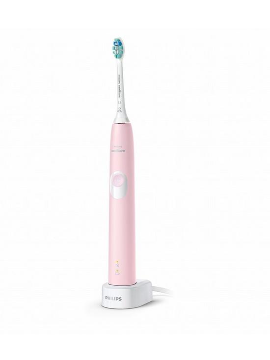 front image of philips-protectiveclean-4300-without-tc-pink-hx680604