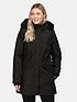  image of regatta-samiyah-waterproof-insulated-jacket-black