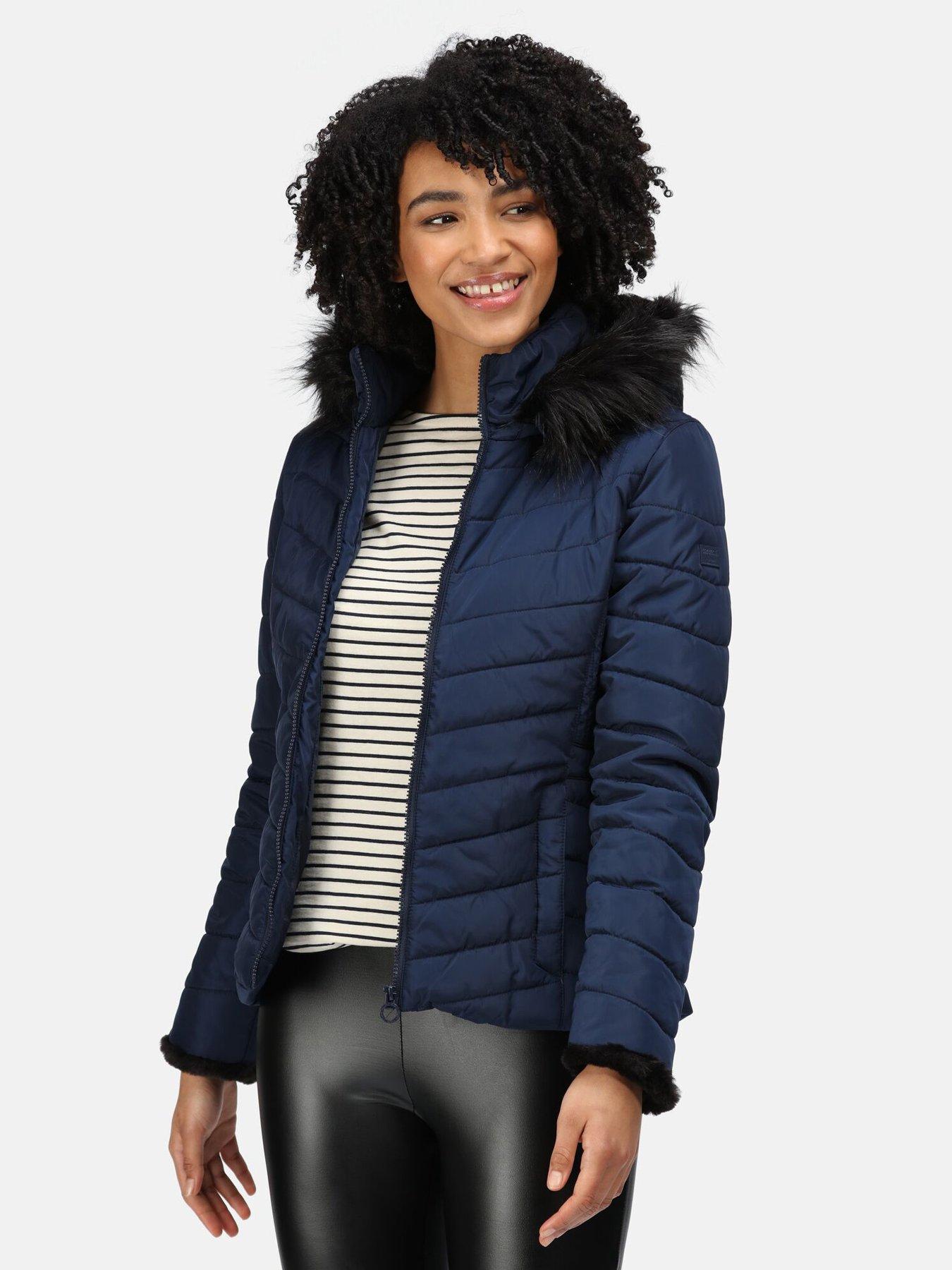 fitted womens winter jacket