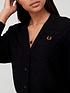 fred-perry-merino-knitted-cardigan-blackoutfit