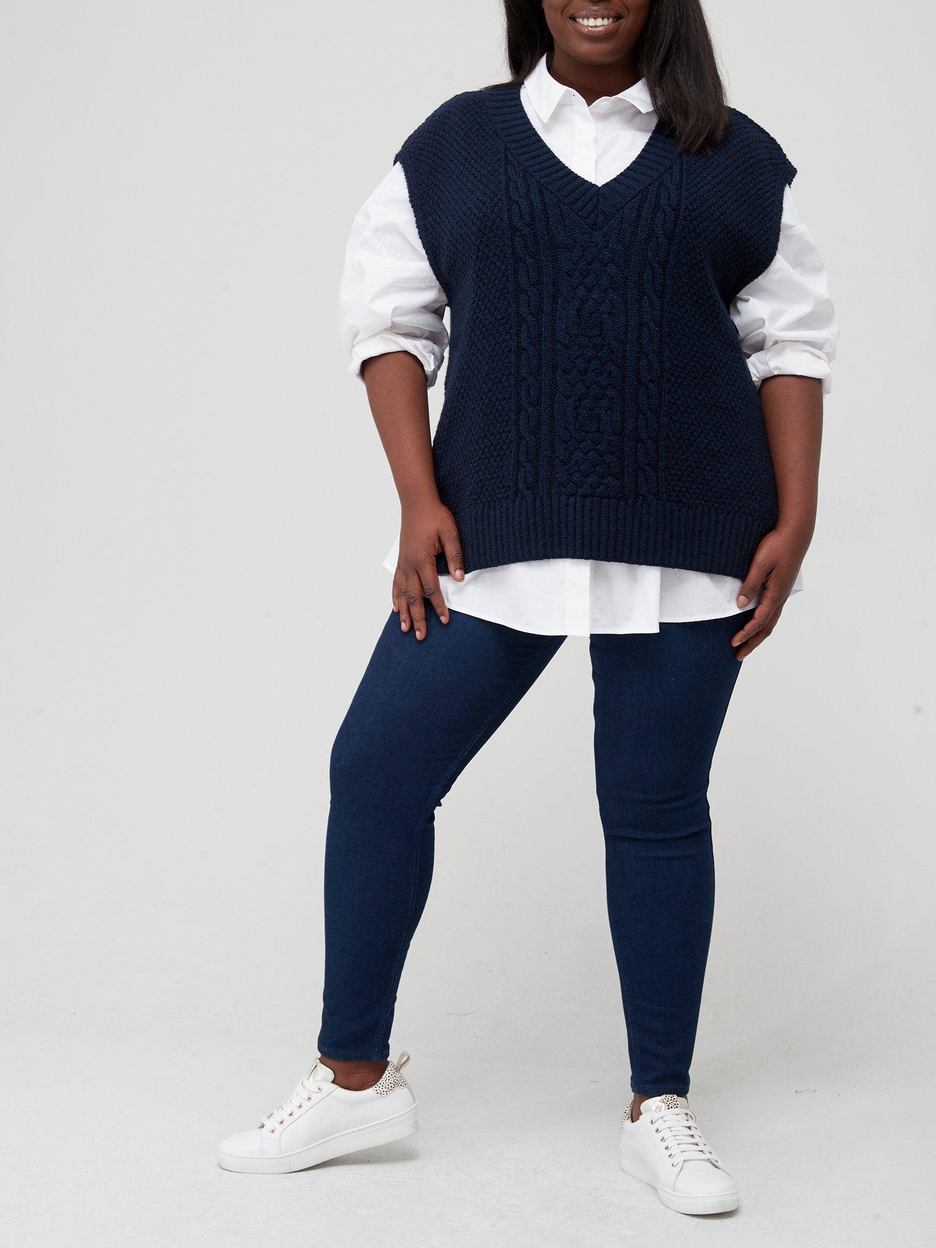 black tabard jumper