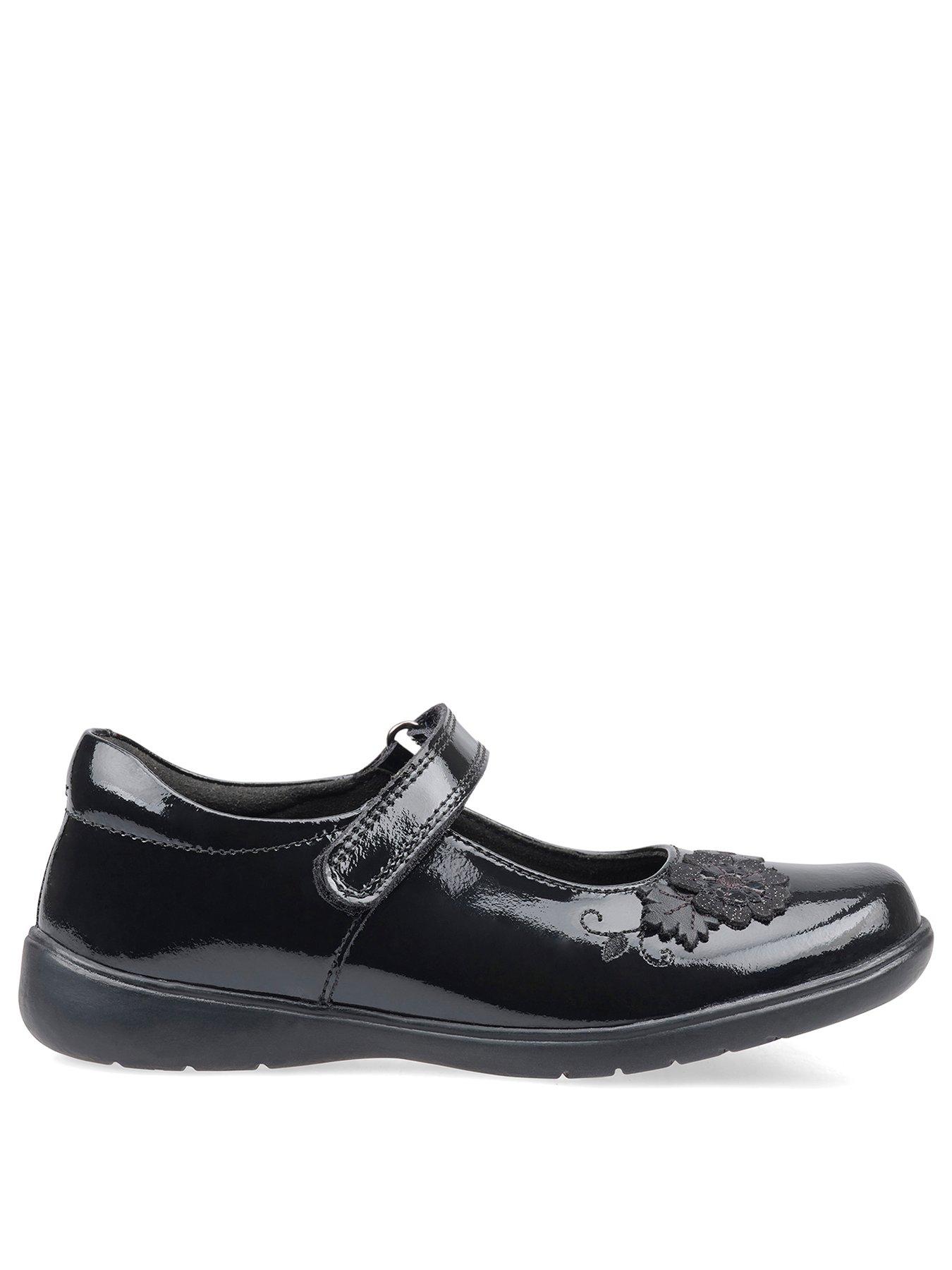 Start-rite Wish Black Patent Leather Mary Jane School Shoes