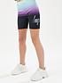  image of hype-girls-cycling-short-midnight-mint