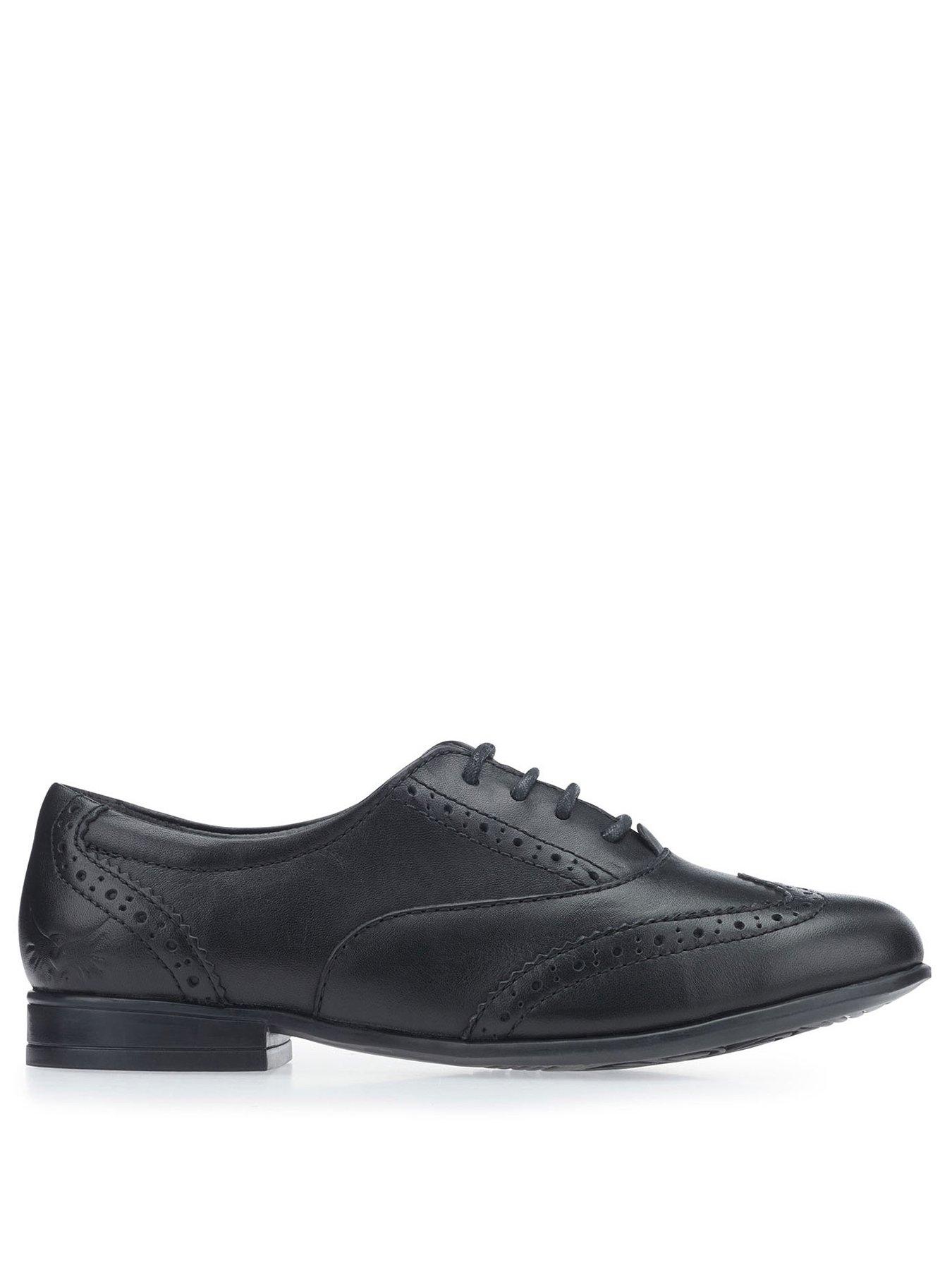 start-rite-matildanbspleather-lace-up-girls-brogue-school-shoes-blacknbsp