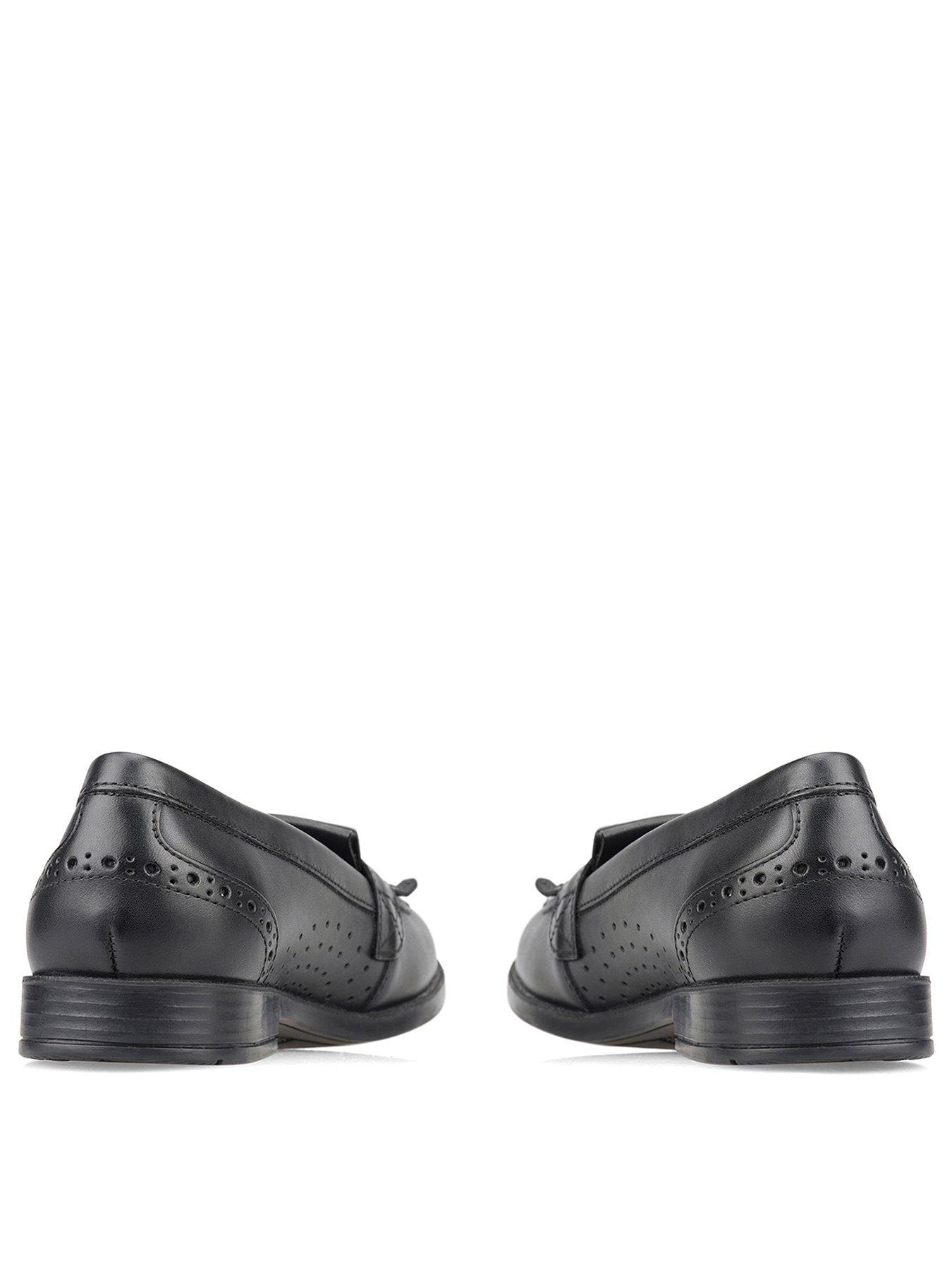  image of start-rite-sketch-loafer-black-leather-girls-school-shoes