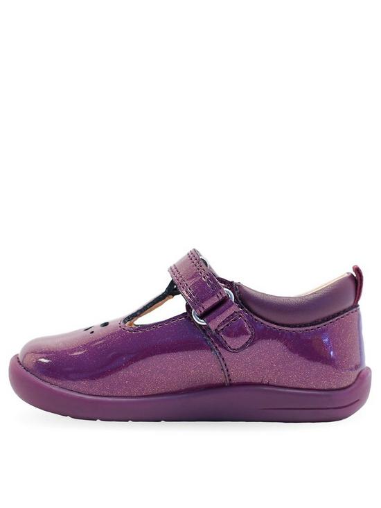 back image of start-rite-puzzlenbspglitter-patent-leather-easy-riptape-t-bar-girls-first-shoes-purplenbspnbsp