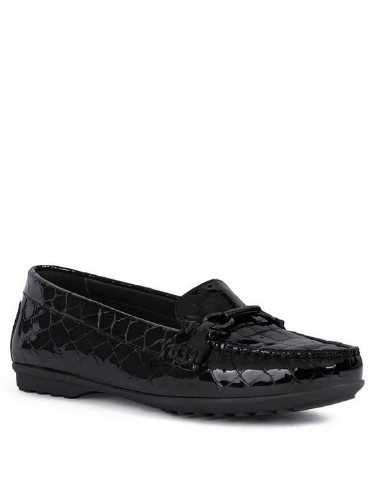 front image of geox-eliia-croc-patent-leather-loafers-blacknbsp