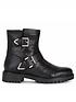  image of geox-hoara-buckle-ankle-boots-blacknbsp