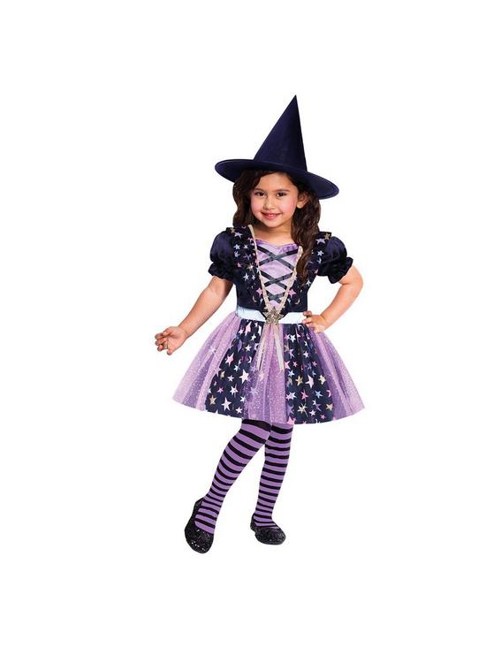 front image of halloween-girls-starlight-witch-costume