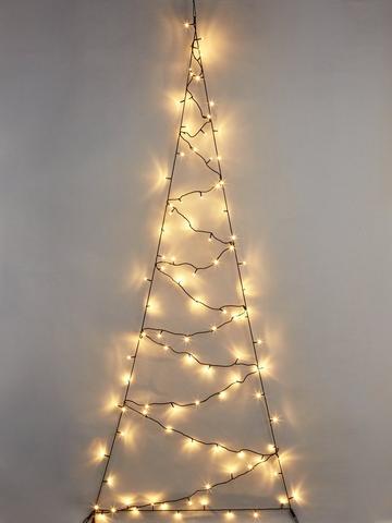Pre-Lit Bauble Light Strings with Penguins & Bright White LED Lights 1.8m