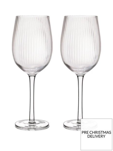 barcraft-ridged-white-wine-glasses-ndash-set-of-2