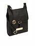  image of pure-luxuries-london-naomi-flap-over-leather-crossbody-bag-black