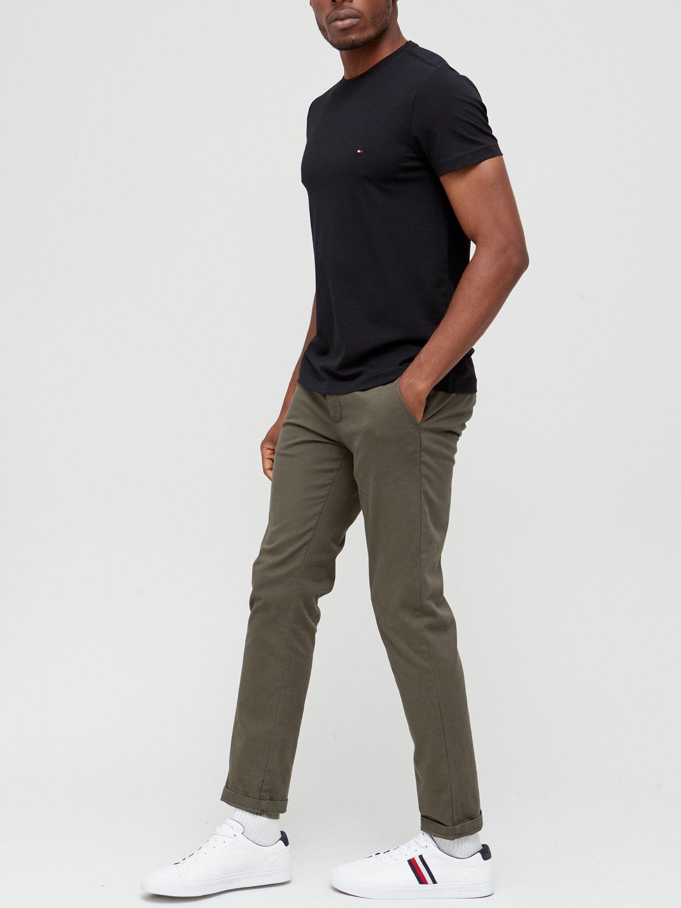  image of tommy-hilfiger-core-stretch-slim-fit-t-shirt-black
