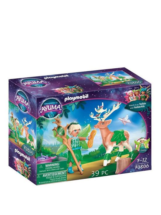 stillFront image of playmobil-70806-adventures-of-ayuma-forest-fairy-with-soul-animal