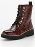 river-island-lace-up-chunky-boot-redfront