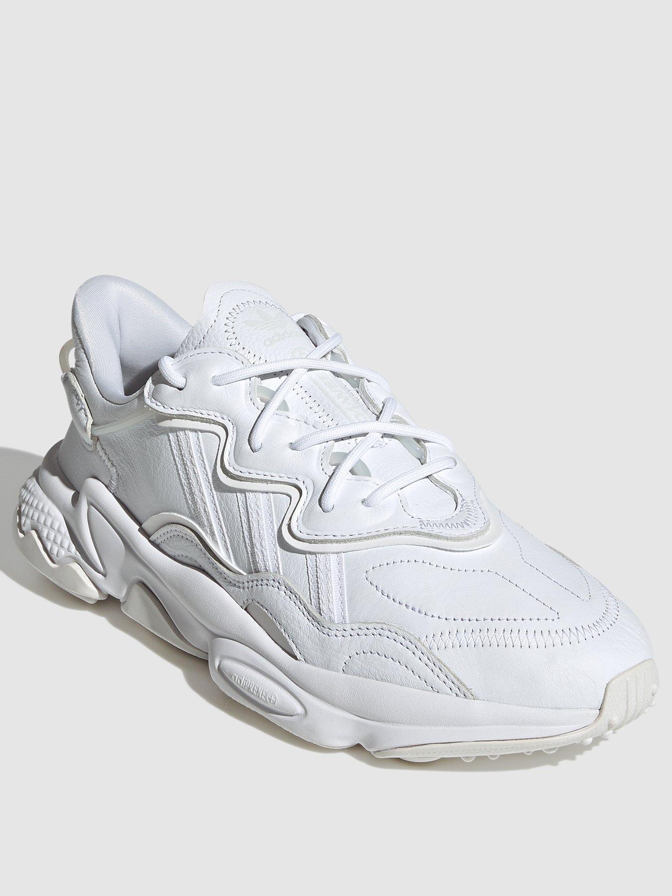 white leather ozweego