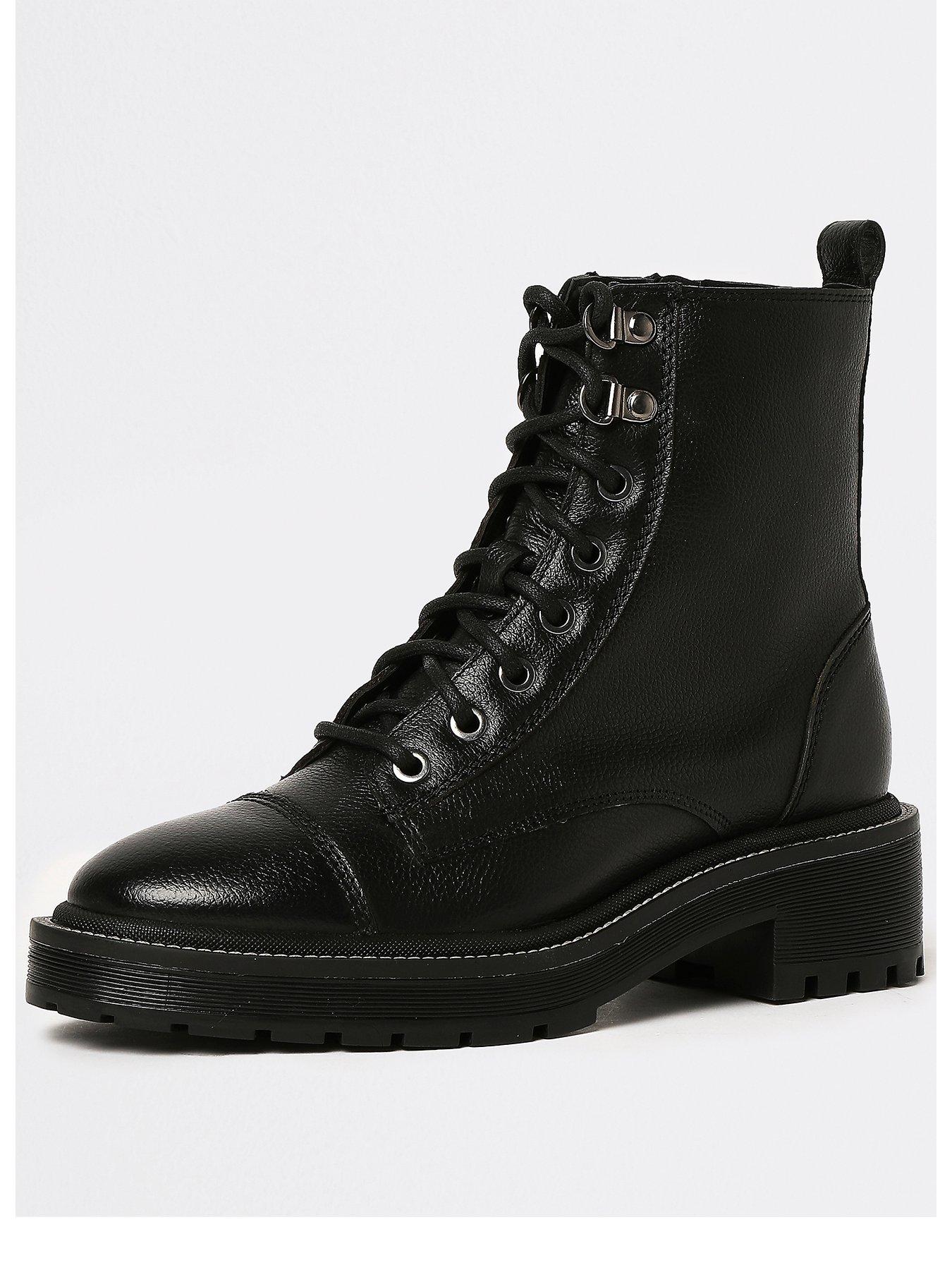 River island leather deals ankle boots