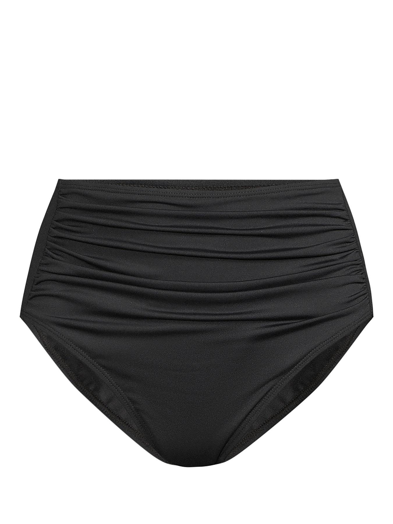 Image 7 of 7 of V by Very Mix &amp; Match High Leg Mid Rise Bikini Brief