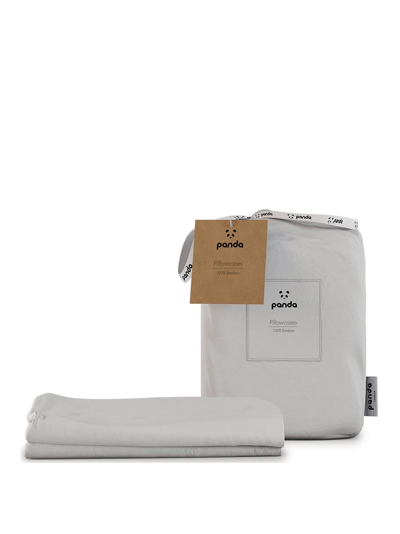 Image 2 of 5 of Panda London 100% Bamboo Pillowcase Pair -&nbsp;Pure White