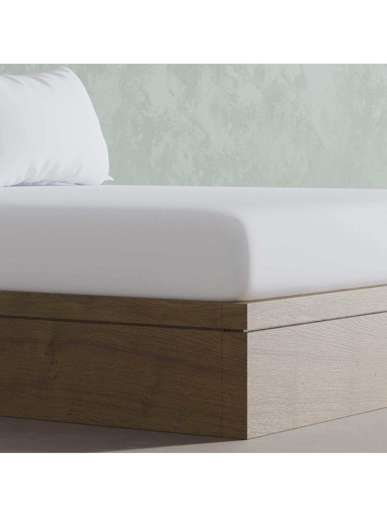 undefined Panda 100% Bamboo Fitted Sheet - White