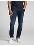  image of lee-luke-slim-tapered-jeans-indigo