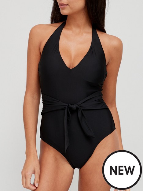 v-by-very-shape-enhancing-halter-neck-belted-swimsuit-black