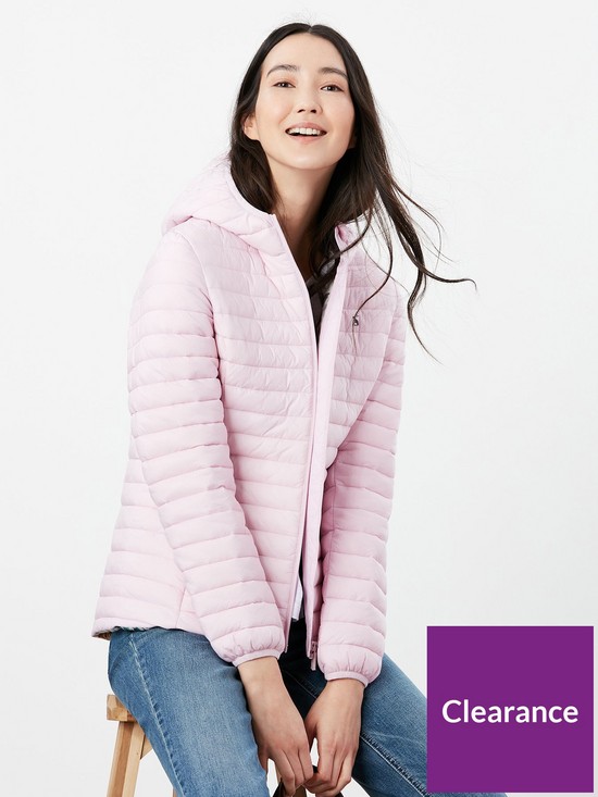 front image of joules-water-resistant-packable-paddednbspcoat-soft-pink